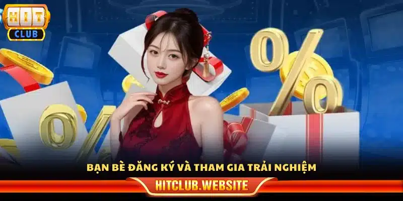 Người được mời tạo tài khoản và bắt đầu chơi